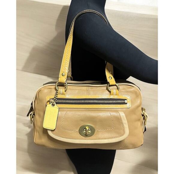 Y2K Coach 13382 Bonnie Leather Satchel Bag - Picture 8 of 16